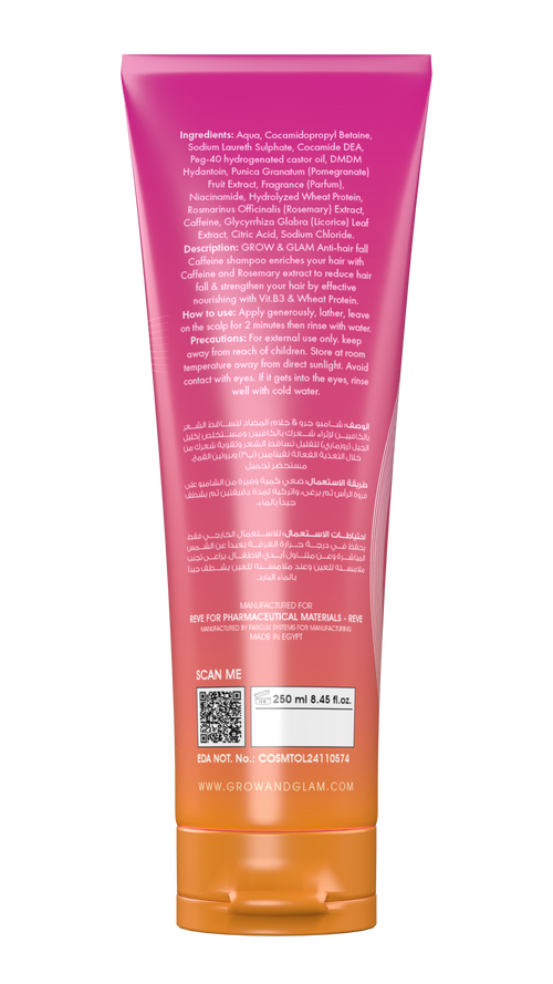 Grow & Glam Anti-hair fall Shampoo