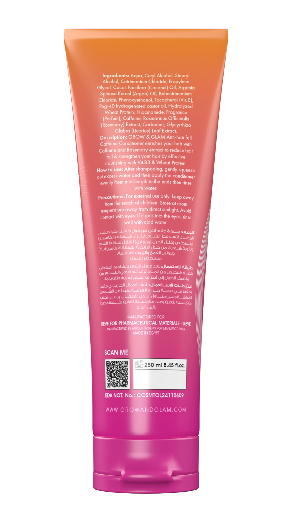 Grow & Glam Anti-hair fall Conditioner