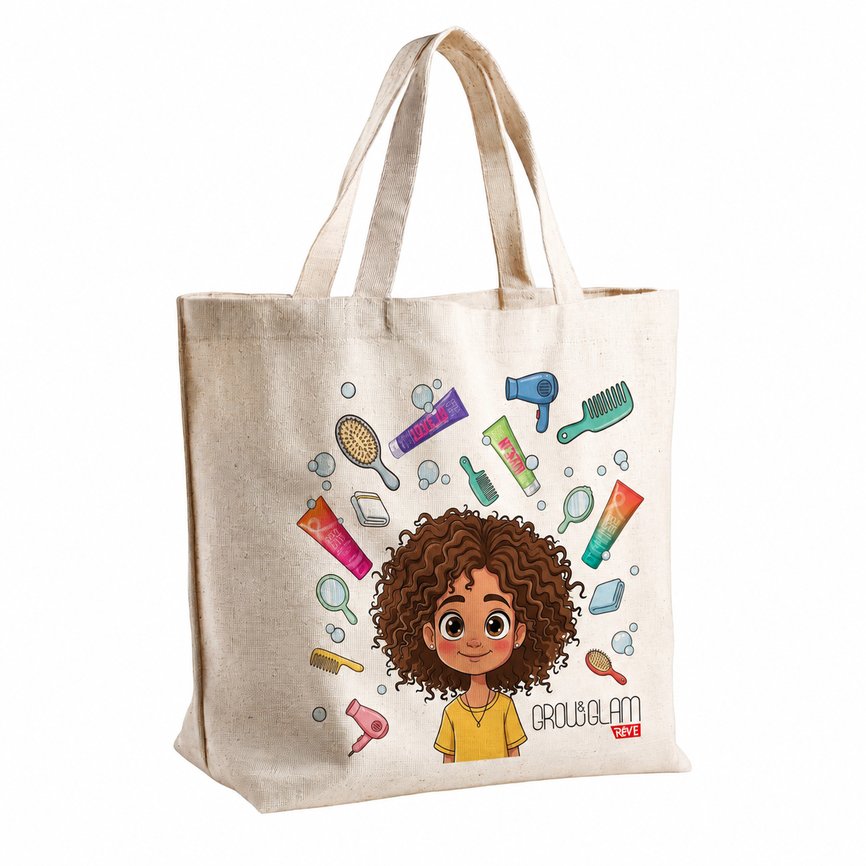 Grow & Glam Hair Tools Tote Bag