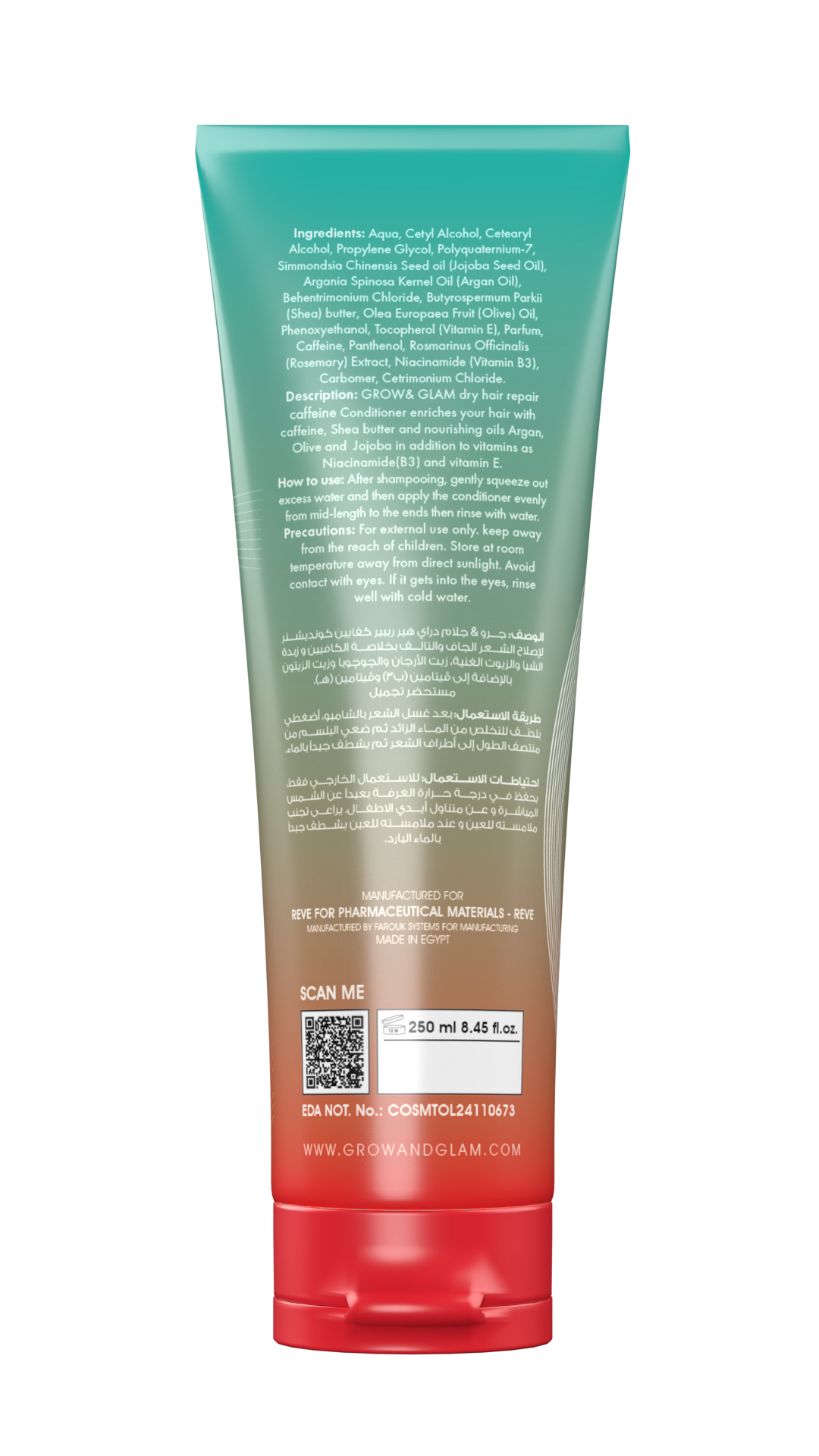 Grow & Glam Dry Hair Repair Conditioner