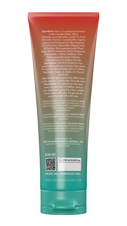 Grow & Glam Dry Hair Repair Shampoo